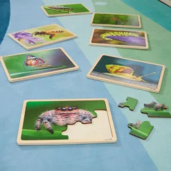 Excellerations® Mini Beast Puzzles - Set of 7