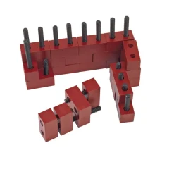 Excellerations® Mini Bricks and Rebar Tabletop Building Set - 45 Pieces