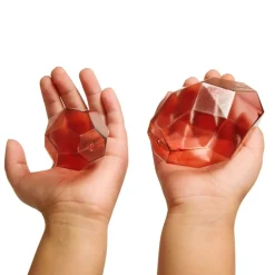 Excellerations® Mini Ice Blocks & Stacking Gems - Set of 66, 10 cards