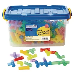 Excellerations® Mini Translucent Pipe Tubes - 360 Pieces