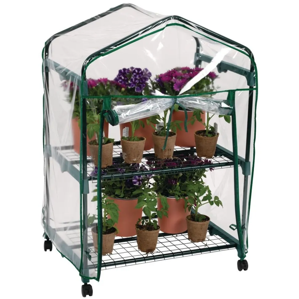 Excellerations® Mobile Greenhouse for Outdoor Learning - 27" x 19" x 40"