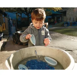 Excellerations® Mud Kitchen Accessory Set 36-Pieces and Storage