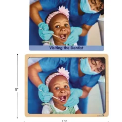 Excellerations® My First Doctor Visit - Set of 9 Wooden Puzzles