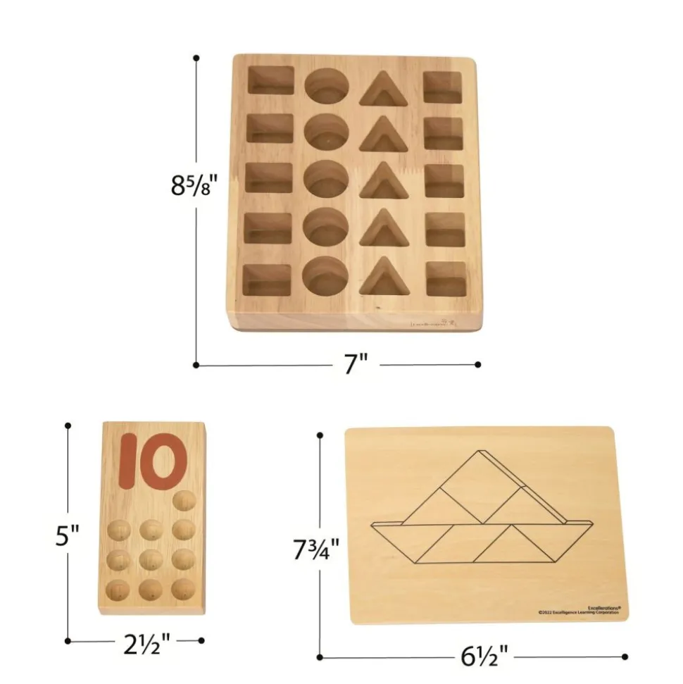 Excellerations® Natural Math Kit - Kit of 3
