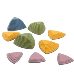 Excellerations® Natural River Stones - Set of 9