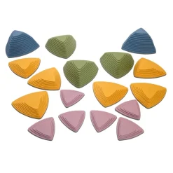 Excellerations® Natural River Stones - Set of 18