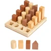 Excellerations® Natural Shape Sequence Blocks - Set of 21