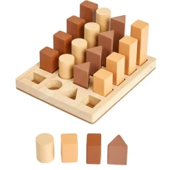 Excellerations® Natural Shape Sequence Blocks - Set of 21