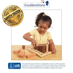 Excellerations® Natural Shape Sequence Blocks - Set of 21