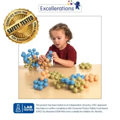 Excellerations® Natural Tones Giant Stars - 20 Pieces