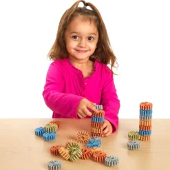 Excellerations® Natural Tones Building Wheels - 75 Pieces
