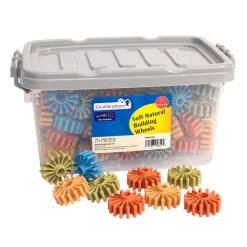 Excellerations® Natural Tones Building Wheels - 75 Pieces