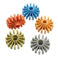 Excellerations® Natural Tones Building Wheels - 75 Pieces