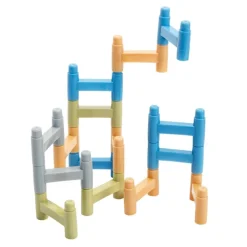 Excellerations® Natural Tones Tower Building Set - 40 Pieces