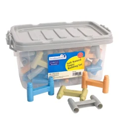 Excellerations® Natural Tones Tower Building Set - 40 Pieces
