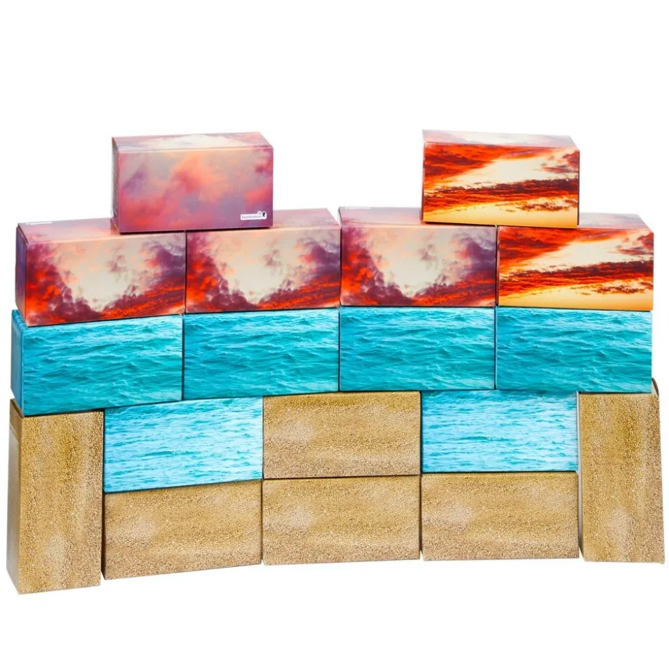 Excellerations® Nature & Beach Blocks Set of 36