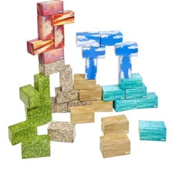 Excellerations® Nature & Beach Blocks Set of 36