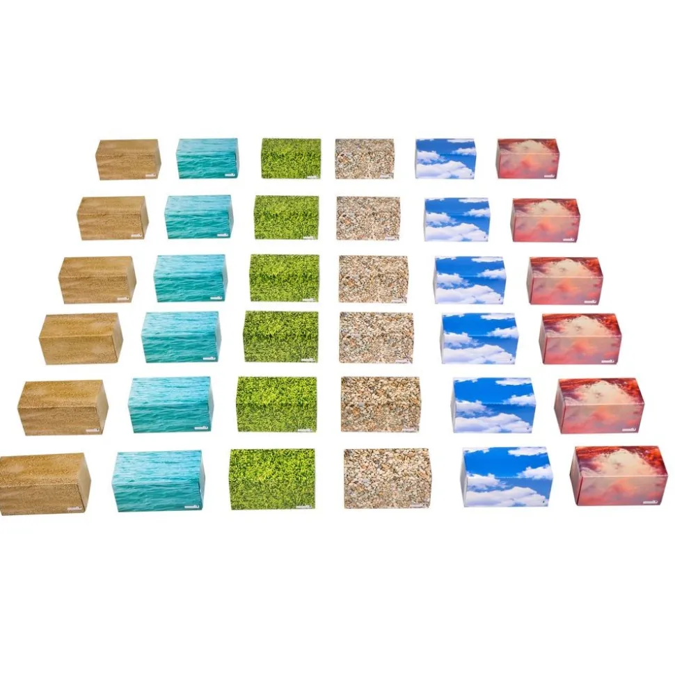 Excellerations® Nature & Beach Blocks Set of 36