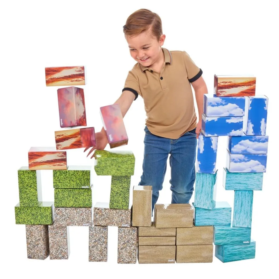 Excellerations® Nature & Beach Blocks Set of 36