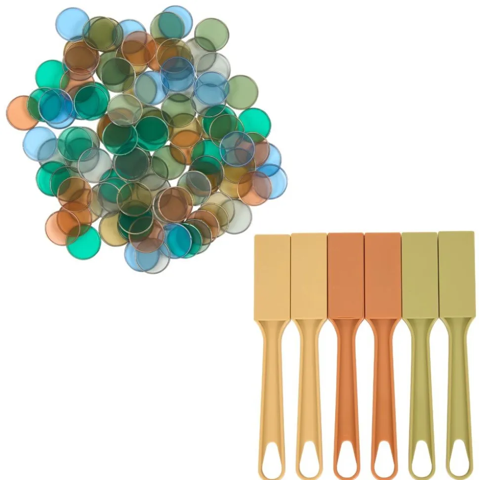 Excellerations® NatureForce™ 6 Magnetic Wands & 100 Chips Kit