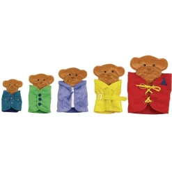 Excellerations® Nesting Dressing Bears - Set of 5