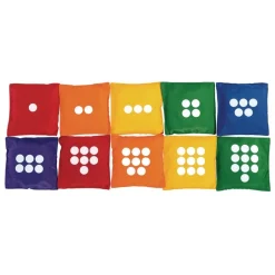 Excellerations® 1-10 Number Beanbags - Set of 20