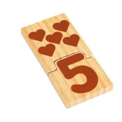 Excellerations® Number Puzzle Blocks - Natural