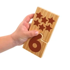 Excellerations® Number Puzzle Blocks - Natural