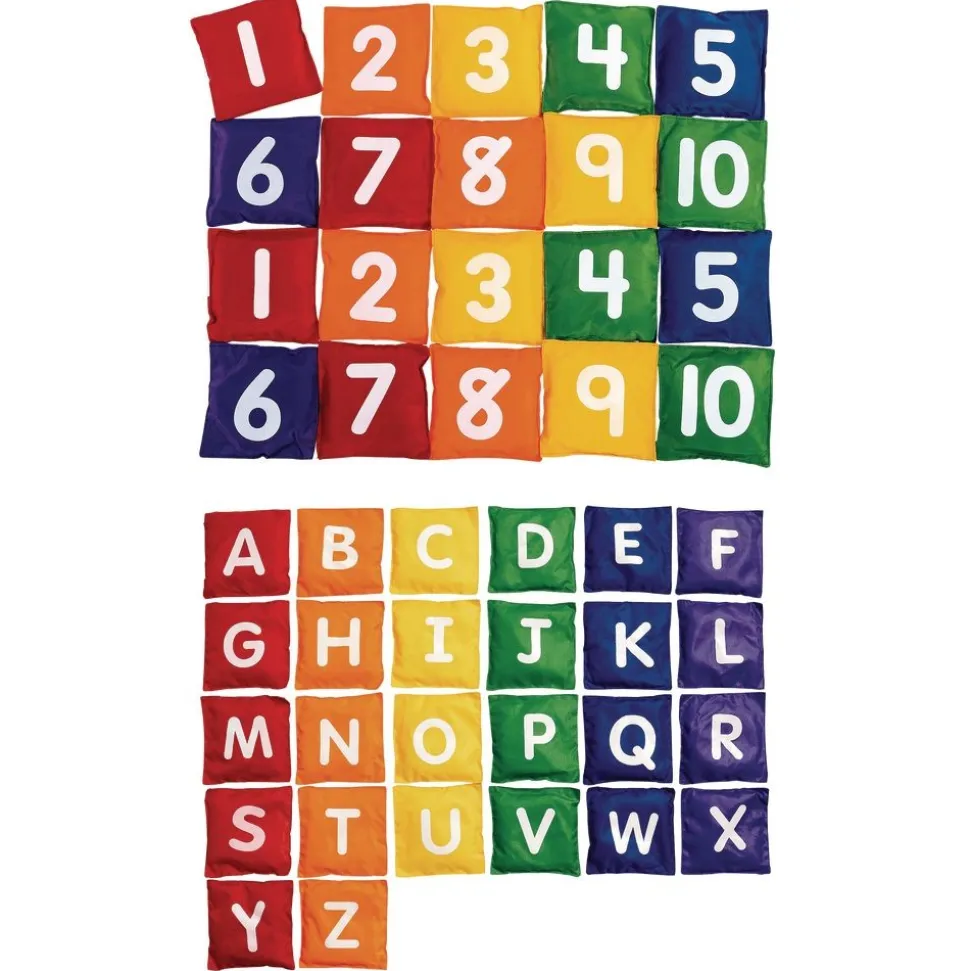 Excellerations® Numbers and Letters Bean Bag - Set of 46