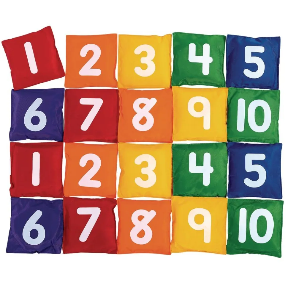 Excellerations® Numbers and Letters Bean Bag - Set of 46