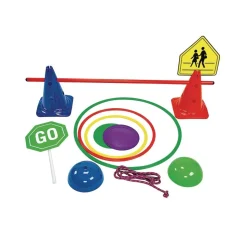Excellerations® Obstacle Course Activity Set - 70 Pieces