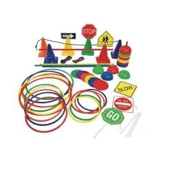Excellerations® Obstacle Course Activity Set - 70 Pieces