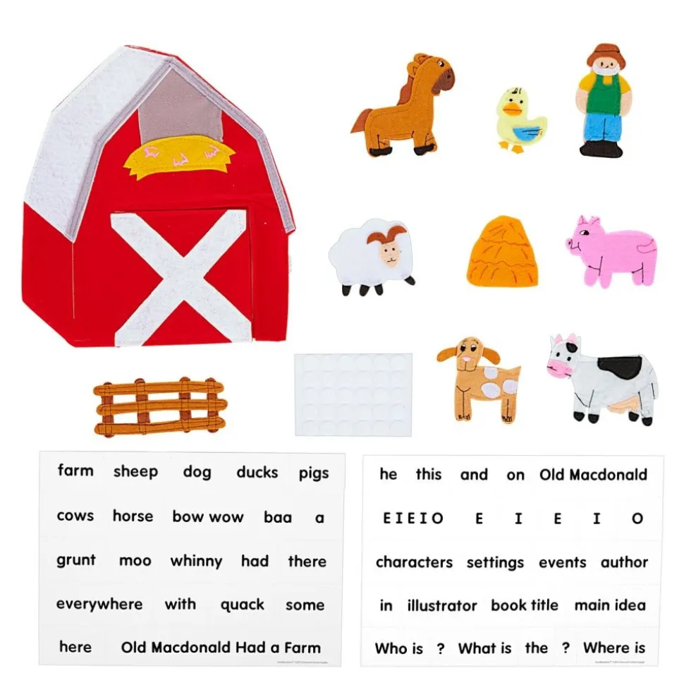 Excellerations® Old MacDonald Felt Story Pieces