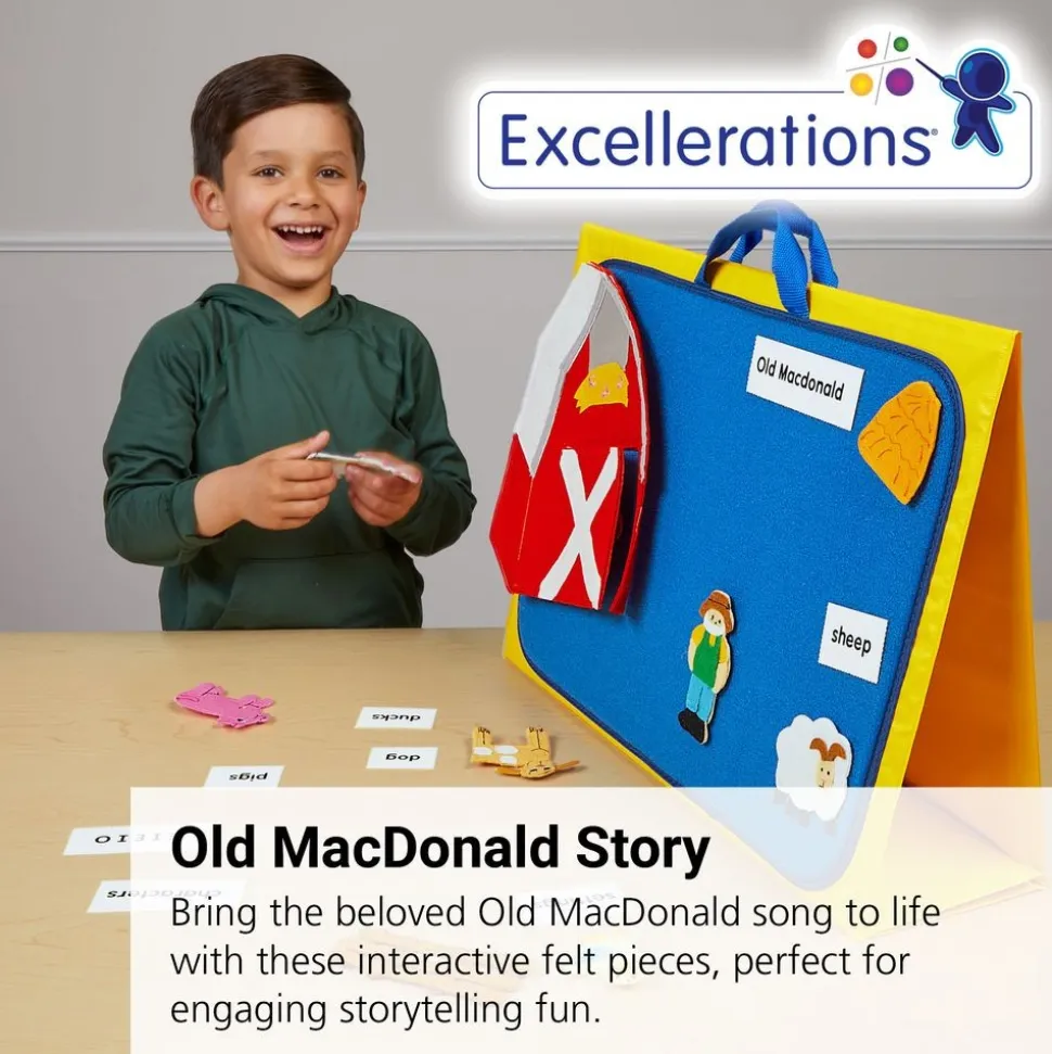 Excellerations® Old MacDonald Felt Story Pieces