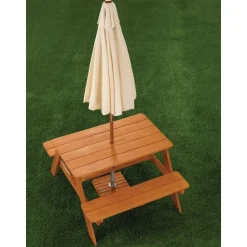 Excellerations® Outdoor Picnic Table with Umbrella