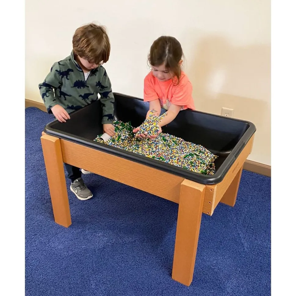 Excellerations® Outdoor Sand and Water Table with Drain - Large