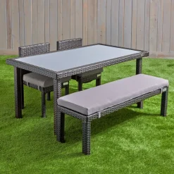 Excellerations® Outdoor Set - 2 Chairs, 1 Bench, & 1 Table 21