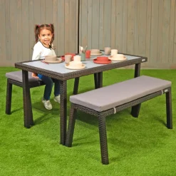 Excellerations® Outdoor Wicker Dining Set 26