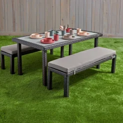 Excellerations® Outdoor Wicker Dining Set 21
