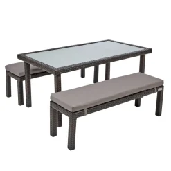 Excellerations® Outdoor Wicker Dining Set 21