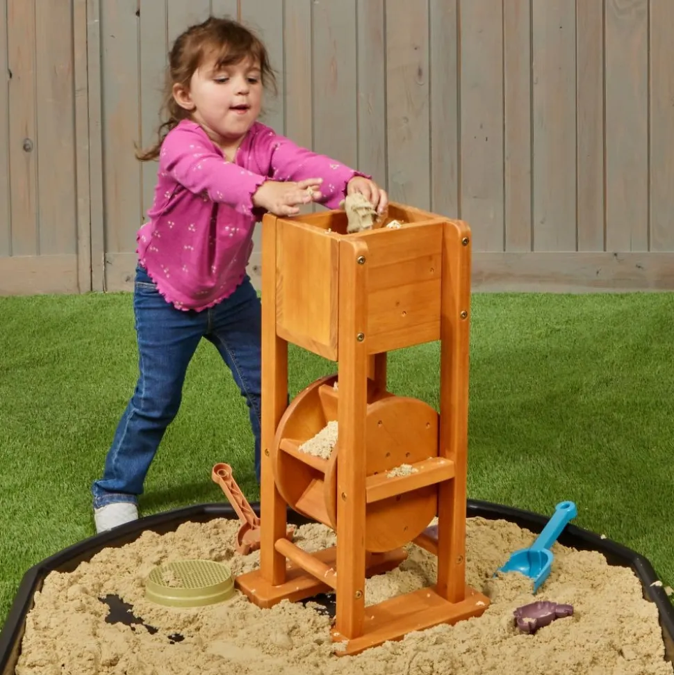 Excellerations® Outdoor Wooden Sand Mill
