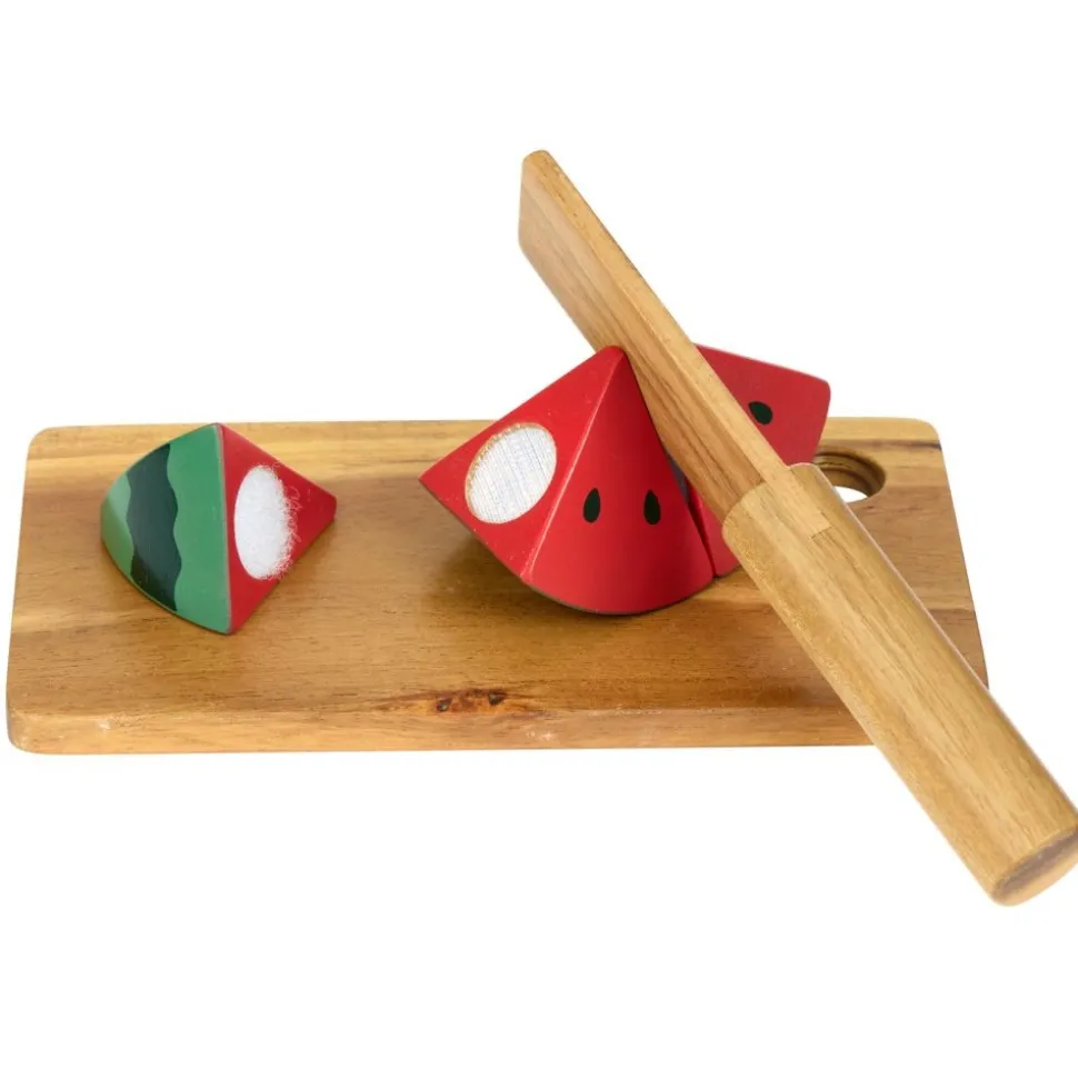 Excellerations® Outdoor Wooden Food Set - Set of 12 pcs
