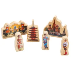 Excellerations® Photo Block Play People and Buildings - 27 pieces