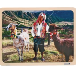 Excellerations® Photographic Multi-Cultural World Puzzles - Set of 9