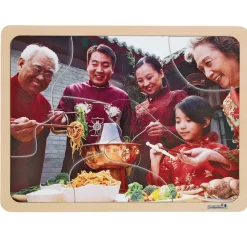 Excellerations® Photographic Multi-Cultural World Puzzles - Set of 9