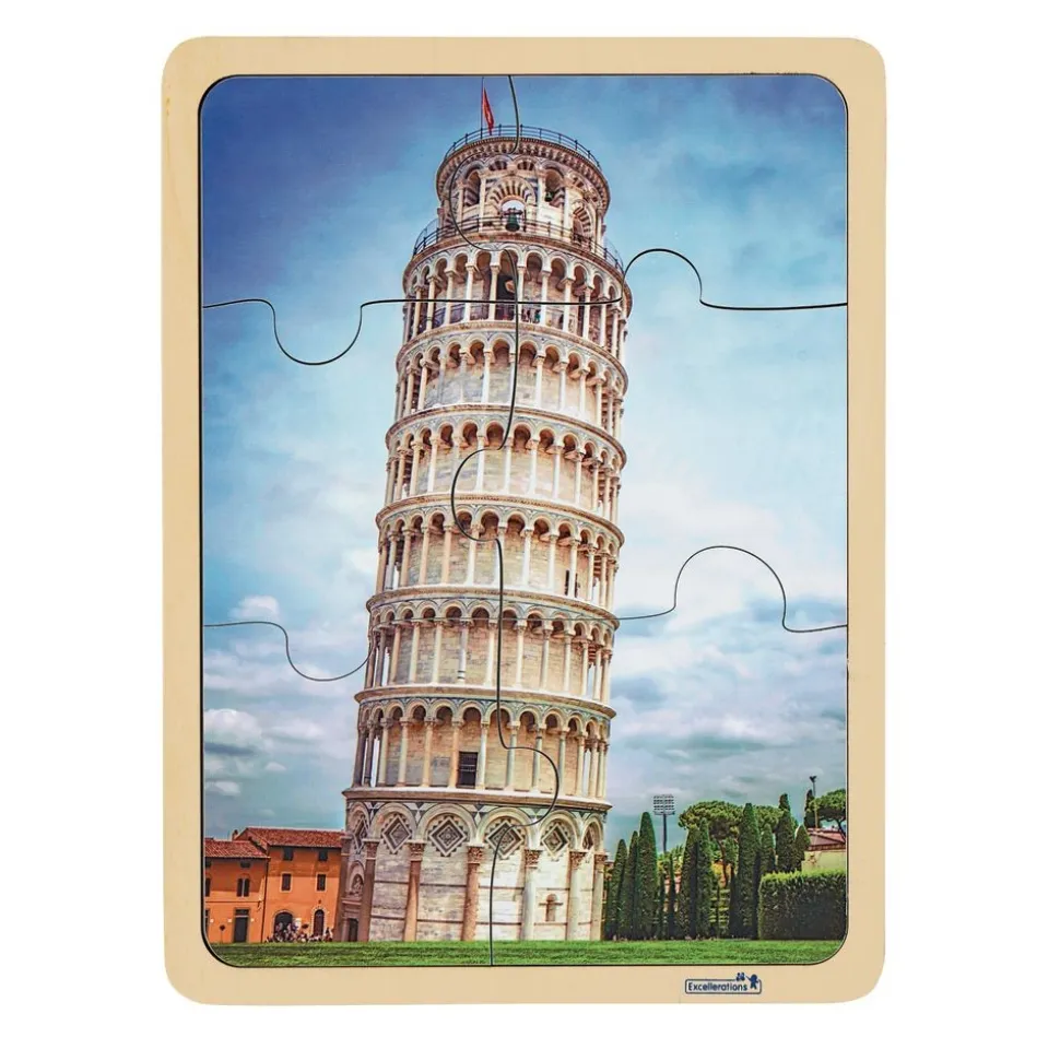 Excellerations® Photo-Real World Heritage Sites Puzzles and Posters - Set of 9 Each