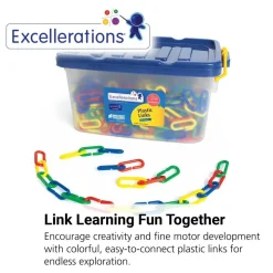 Excellerations® Plastic Links - 500 Pieces