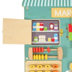 Excellerations® PlayGenius™ Community Helpers Wall Panel Market