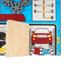 Excellerations® PlayGenius™ Community Helpers Wall Panel Garage