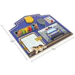 Excellerations® PlayGenius™ Community Helpers Wall Panel Police